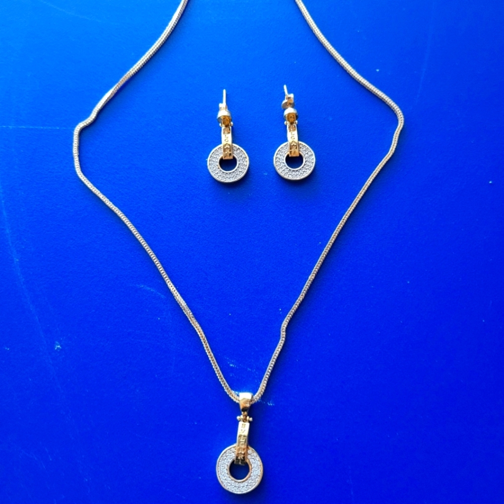 BVLGARI NECKLACE & EARRING SET
